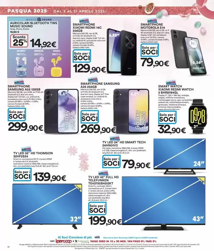 40 prodotti al 40% di sconto da 7 aprile a 21 aprile di 2025 - Pagina del volantino 34