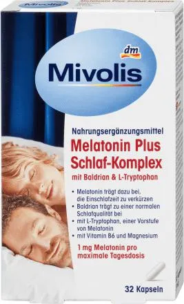 Integratore alimentare con melatonina, 16 g