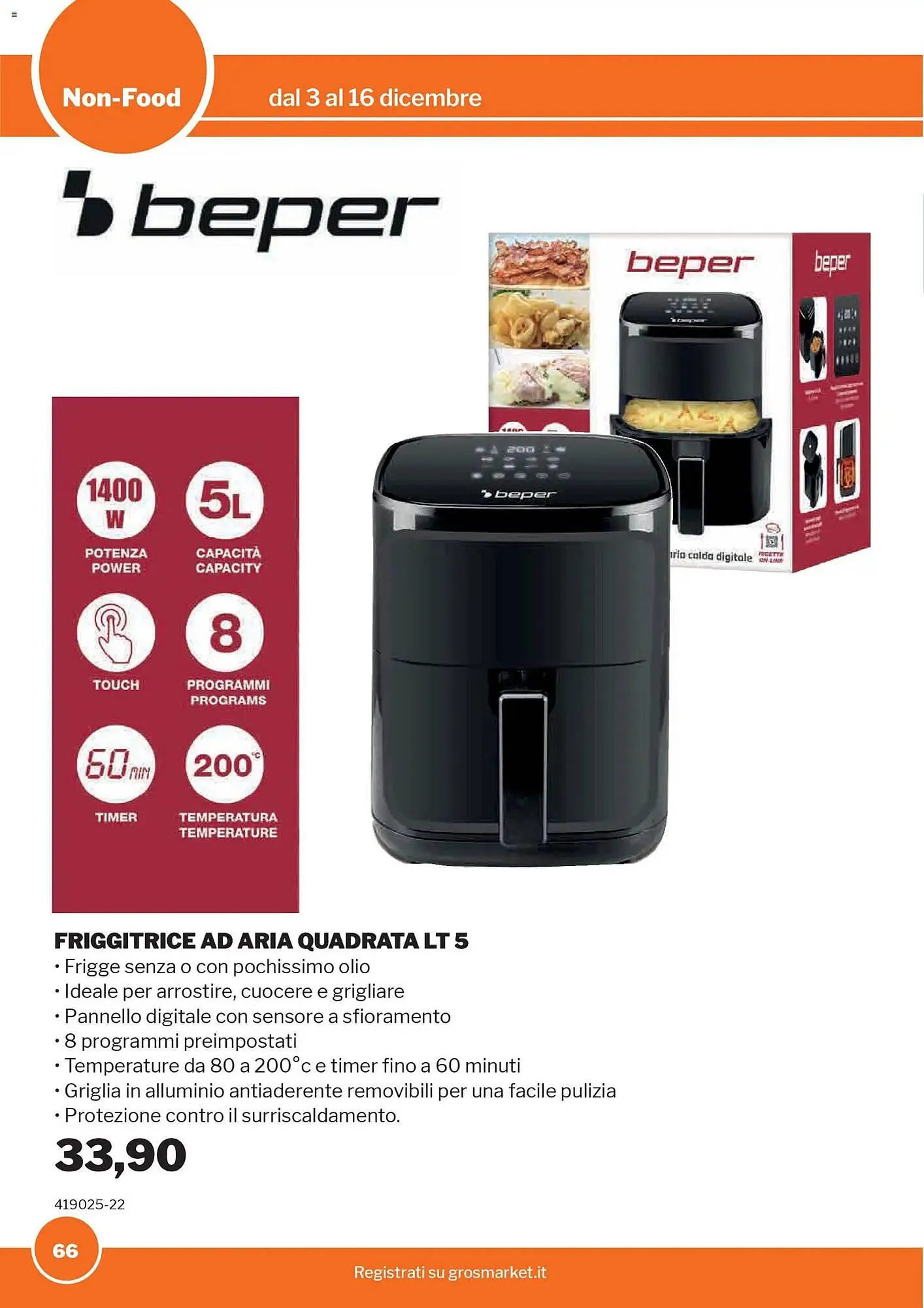 Volantino GrosMarket da 3 dicembre a 16 dicembre di 2025 - Pagina del volantino 66