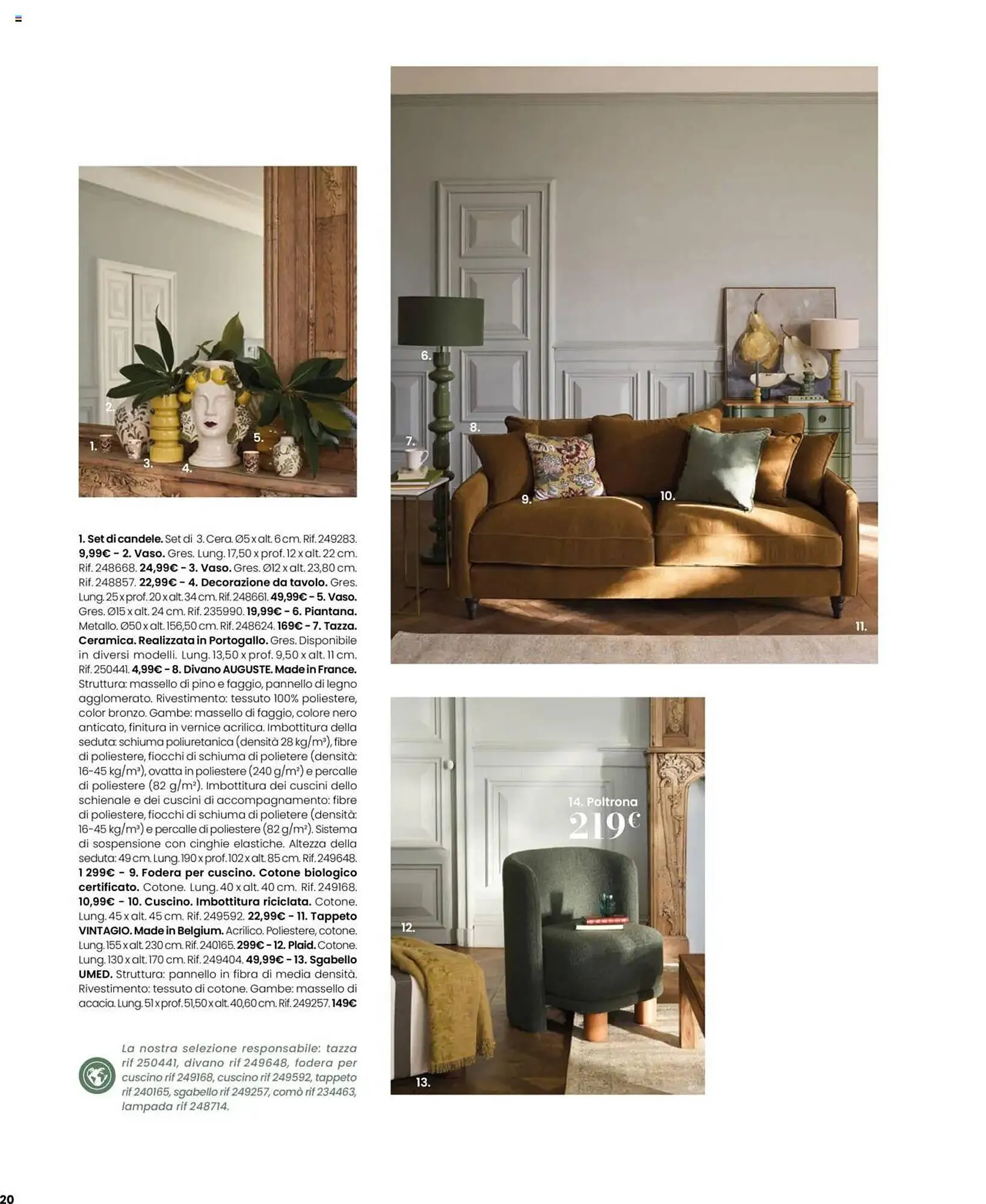 Volantino Maisons du Monde da 27 agosto a 28 febbraio di 2026 - Pagina del volantino 20