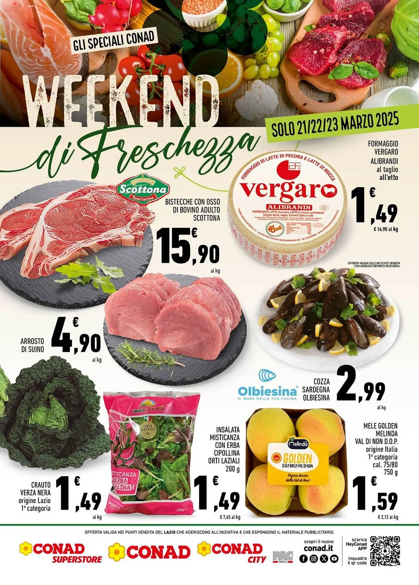 Volantino Conad da 21 marzo a 23 marzo di 2025 - Pagina del volantino 2