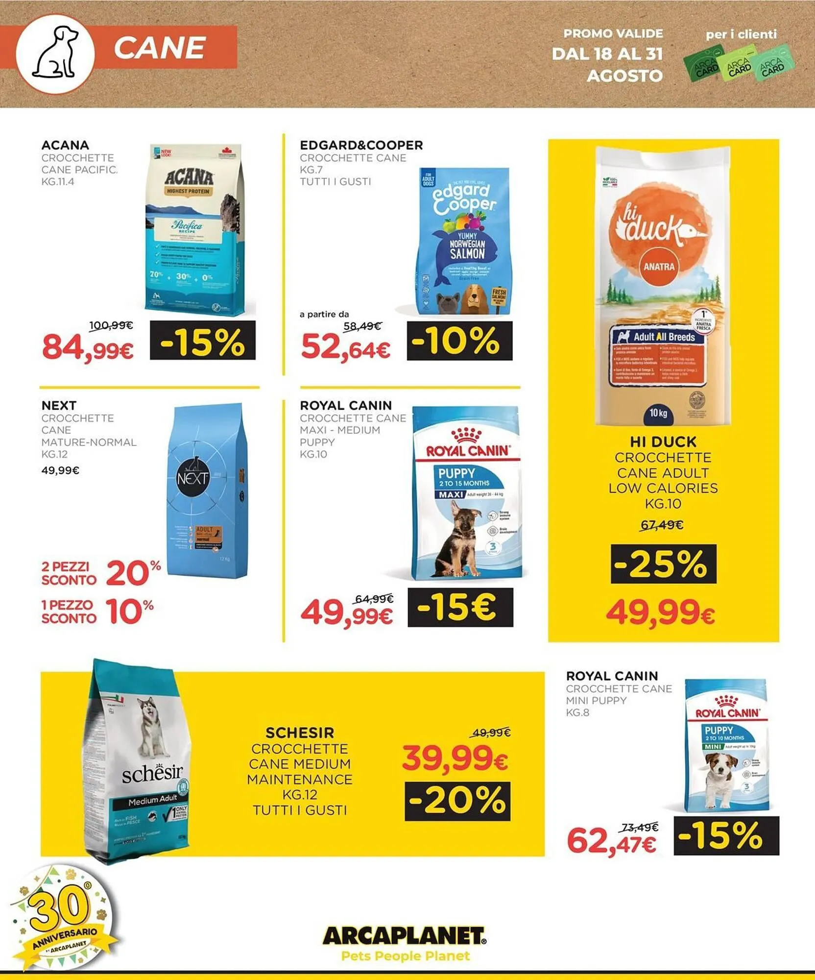 Volantino Arcaplanet da 18 agosto a 31 agosto di 2025 - Pagina del volantino 2