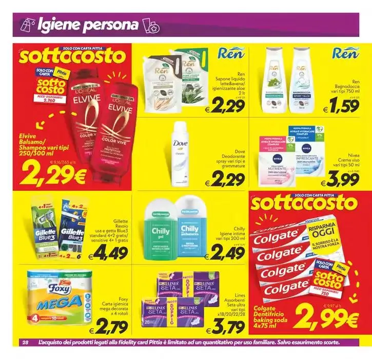 Sottocosto da 15 marzo a 24 marzo di 2025 - Pagina del volantino 28