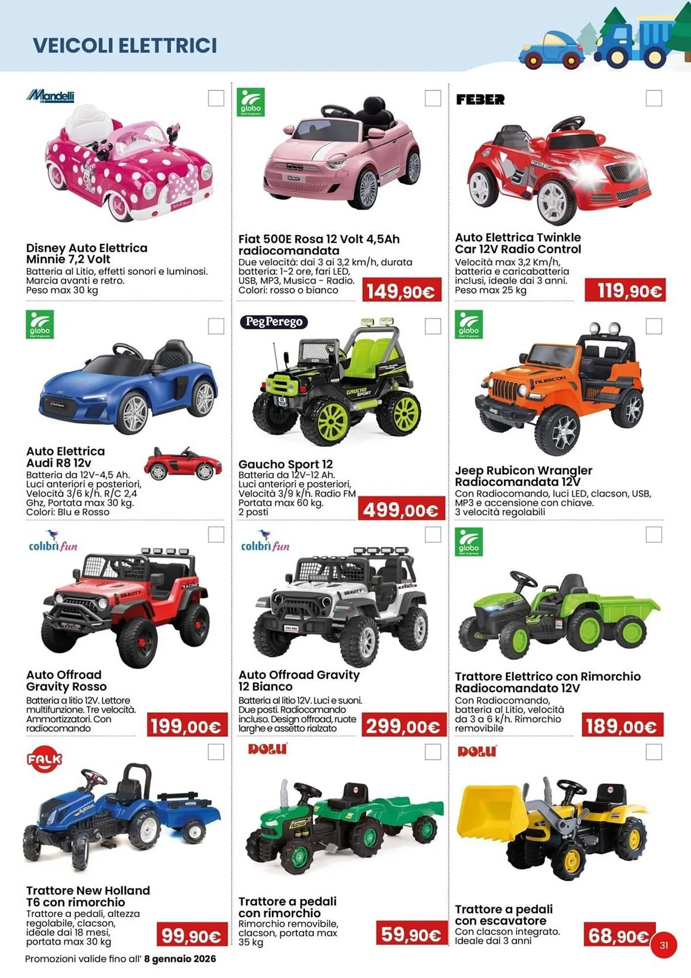 Volantino Paniate da 9 dicembre a 8 gennaio di 2026 - Pagina del volantino 31