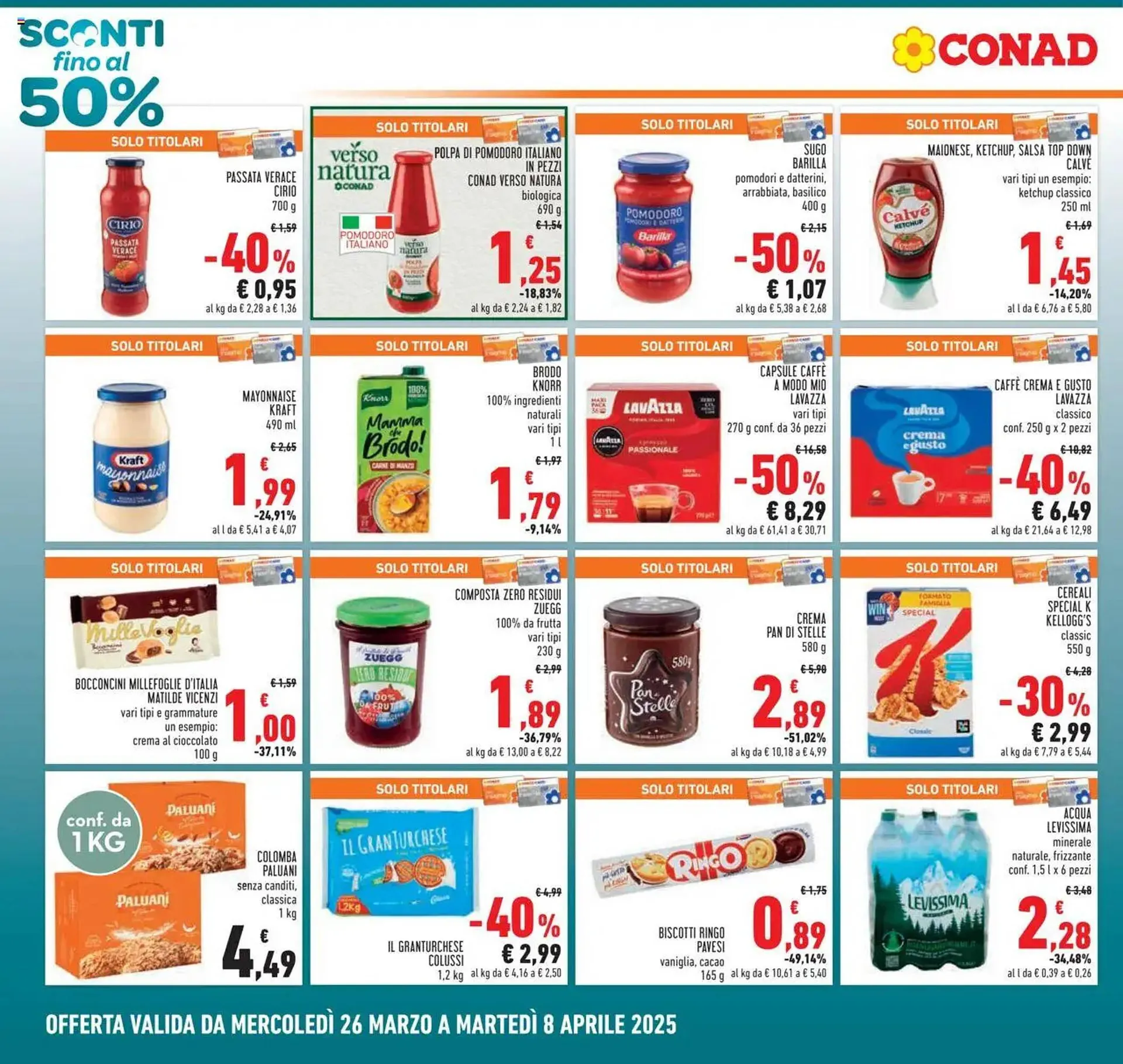 Volantino Conad da 26 marzo a 8 aprile di 2025 - Pagina del volantino 4