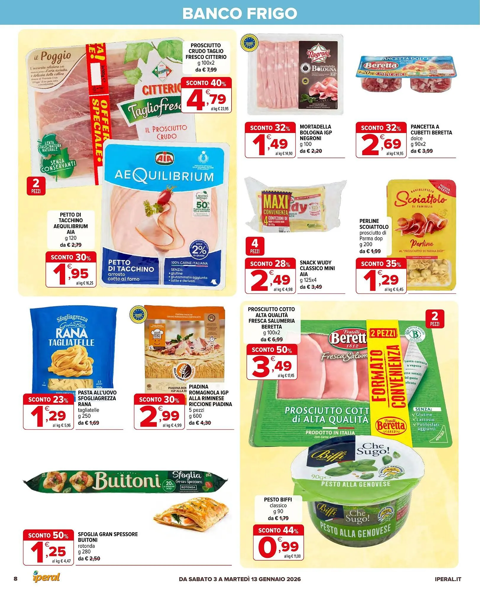 Volantino Iperal da 3 gennaio a 13 gennaio di 2026 - Pagina del volantino 8