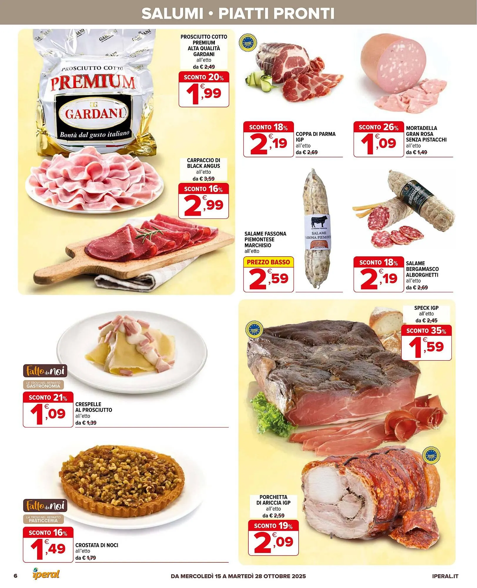Volantino Iperal da 15 ottobre a 28 ottobre di 2025 - Pagina del volantino 6