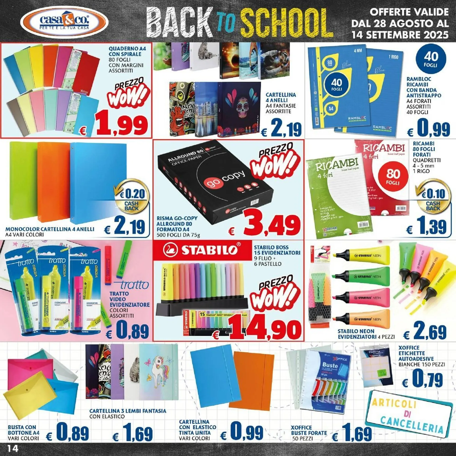 Volantino Casa & Co da 28 agosto a 14 settembre di 2025 - Pagina del volantino 14