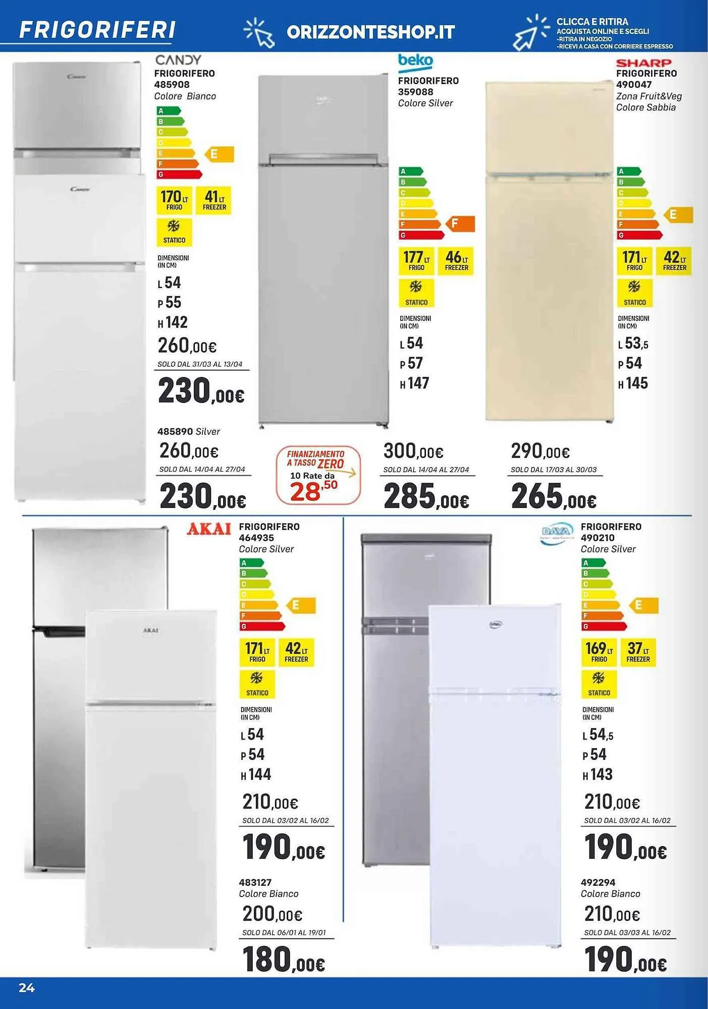 Volantino Orizzonte da 11 febbraio a 30 aprile di 2025 - Pagina del volantino 24