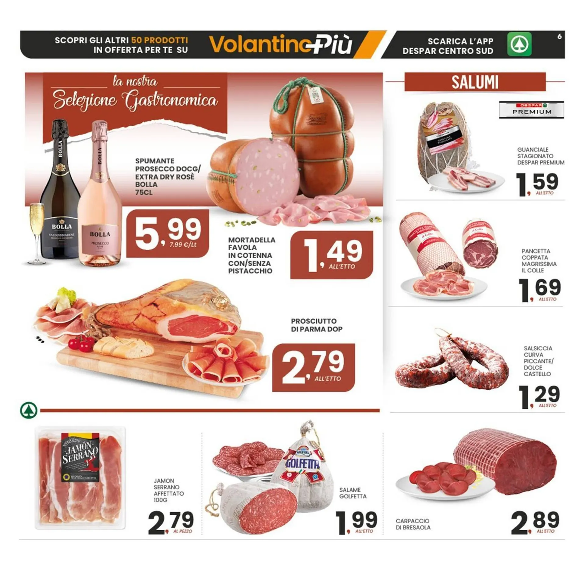 Volantino Despar da 1 settembre a 6 settembre di 2025 - Pagina del volantino 6
