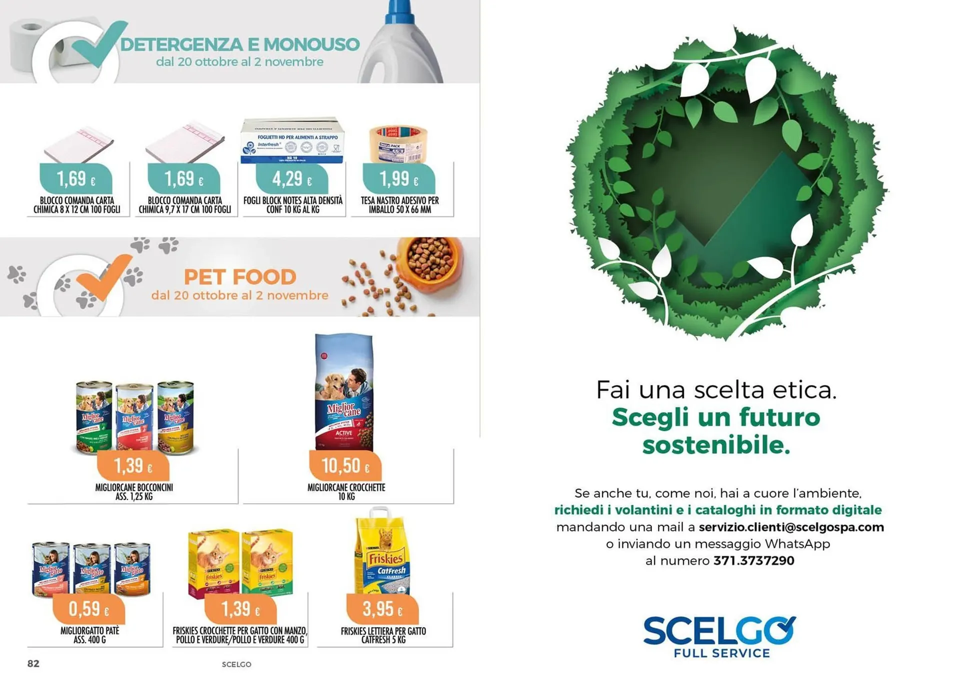 Volantino Scelgo da 20 ottobre a 2 novembre di 2025 - Pagina del volantino 42