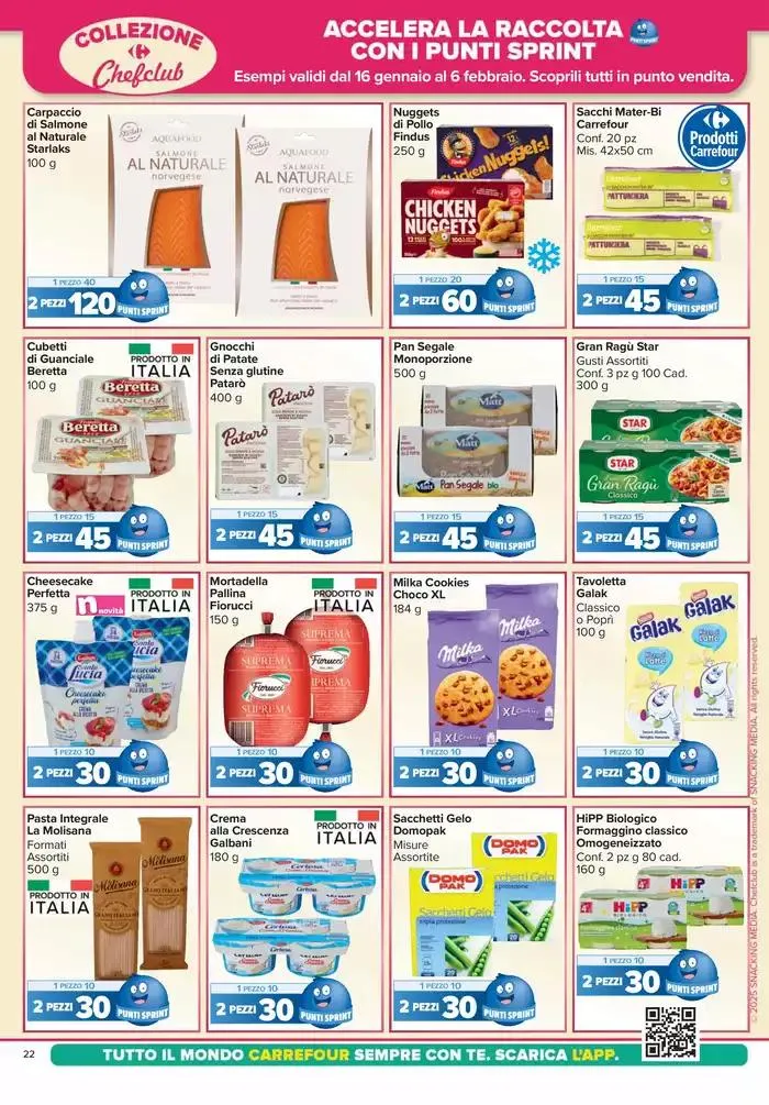 Sottocosto freschi da 16 gennaio a 27 gennaio di 2025 - Pagina del volantino 22