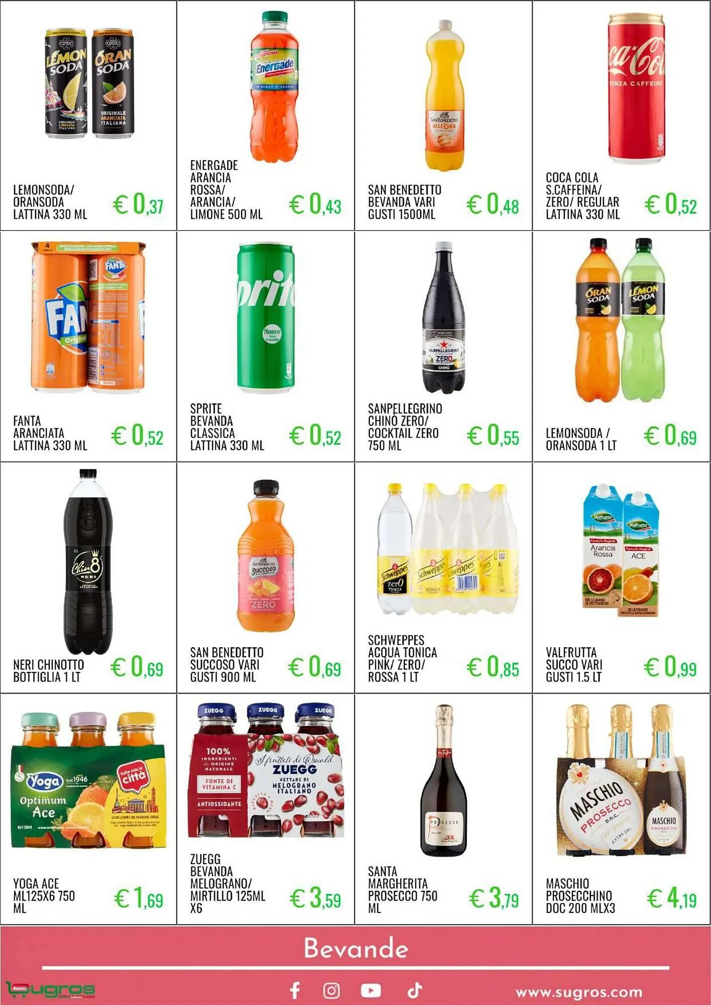 Volantino Sugros da 25 agosto a 14 settembre di 2024 - Pagina del volantino 22