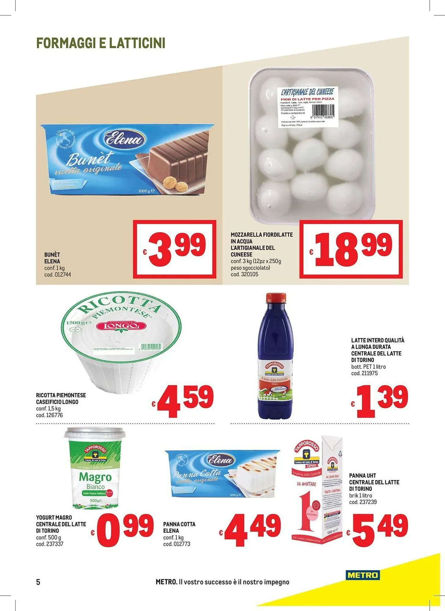 Volantino Metro da 5 febbraio a 4 marzo di 2026 - Pagina del volantino 5