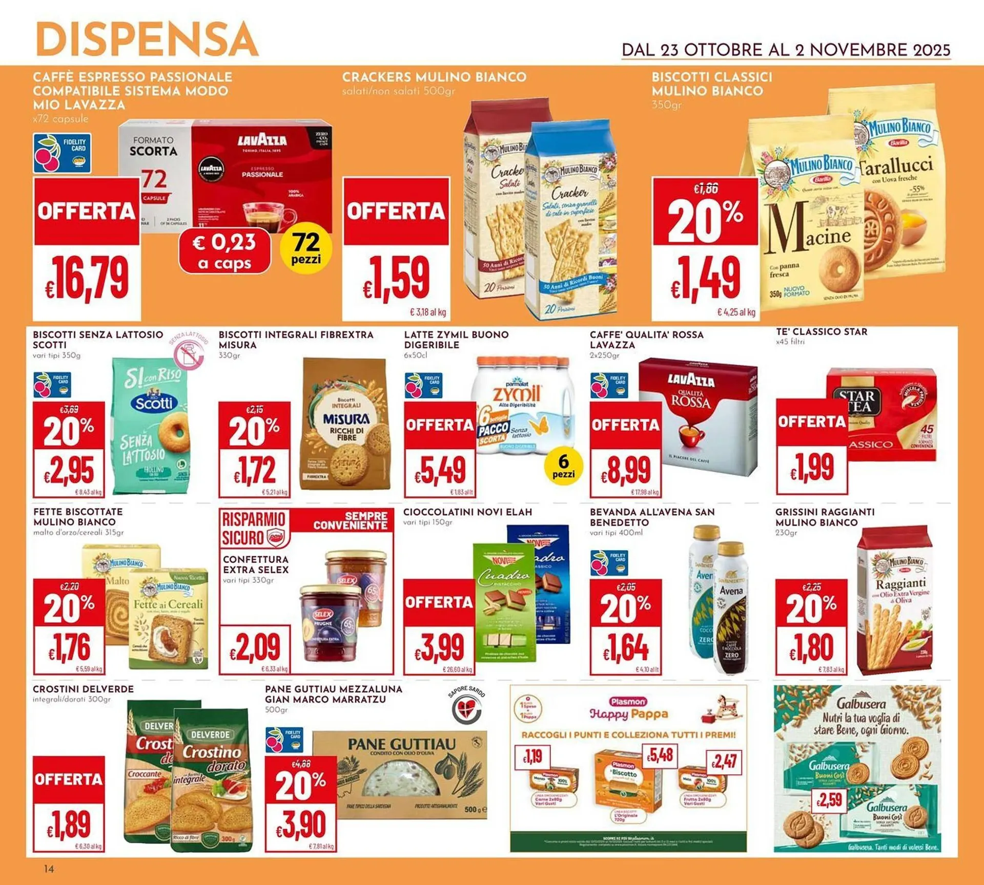 Volantino Pan da 23 ottobre a 2 novembre di 2025 - Pagina del volantino 14