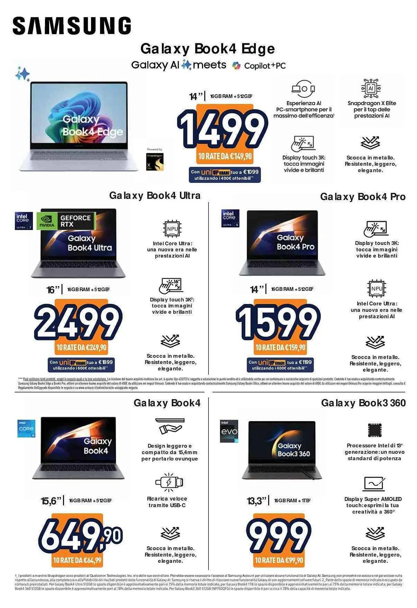 Volantino Unieuro da 20 settembre a 3 ottobre di 2024 - Pagina del volantino 26