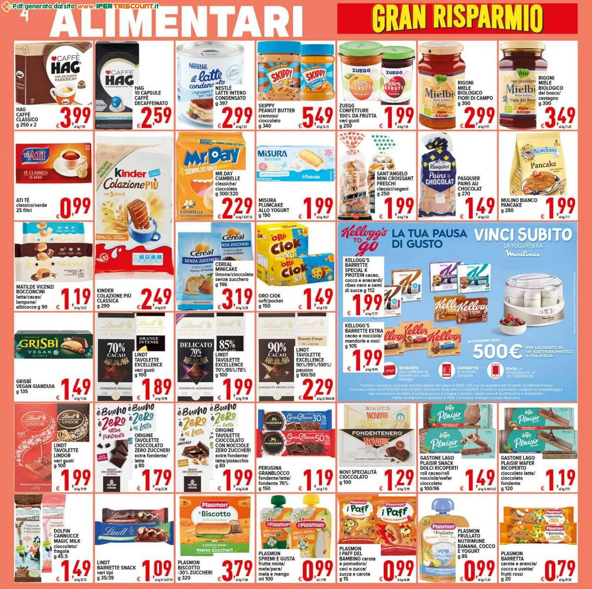 Volantino Iper Triscount da 13 ottobre a 24 ottobre di 2023 - Pagina del volantino 4