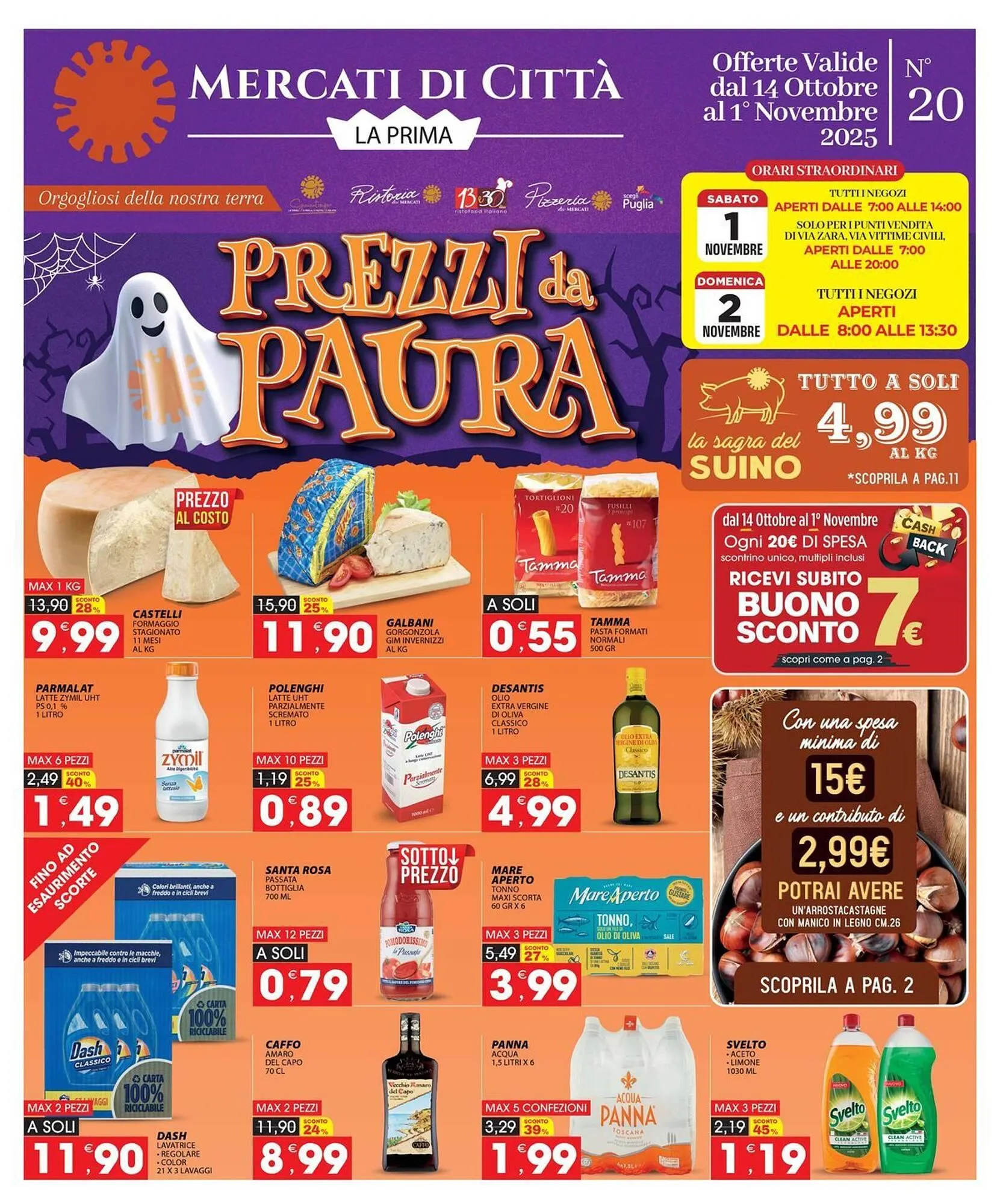 Volantino Mercati di Città La Prima da 13 ottobre a 1 novembre di 2025 - Pagina del volantino 1