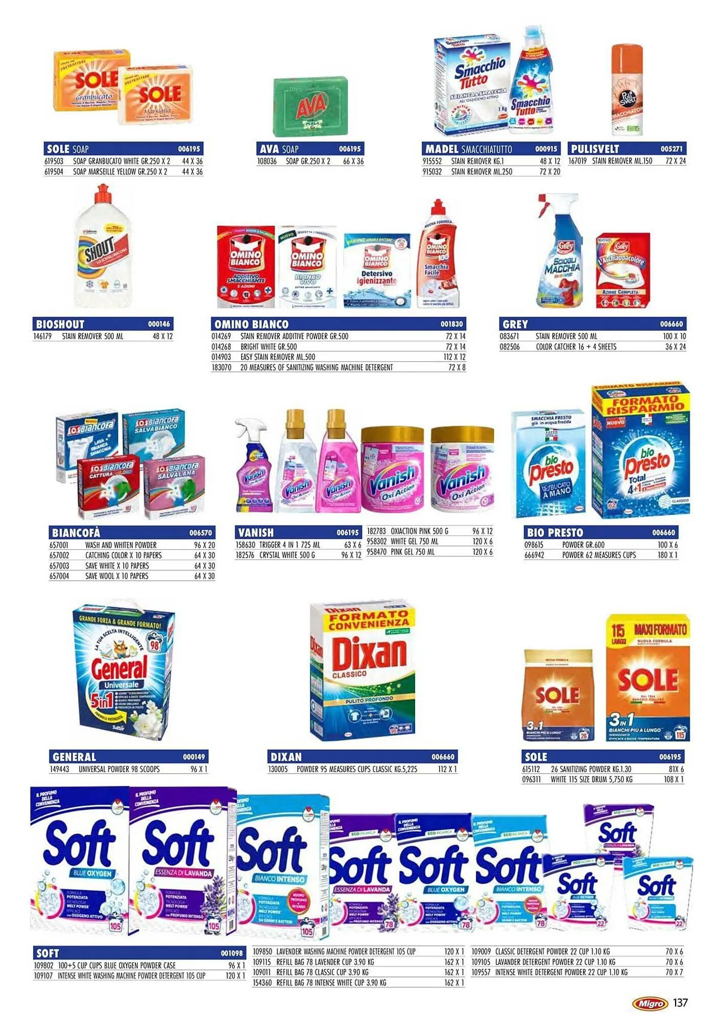Volantino Migro da 27 febbraio a 31 agosto di 2026 - Pagina del volantino 137