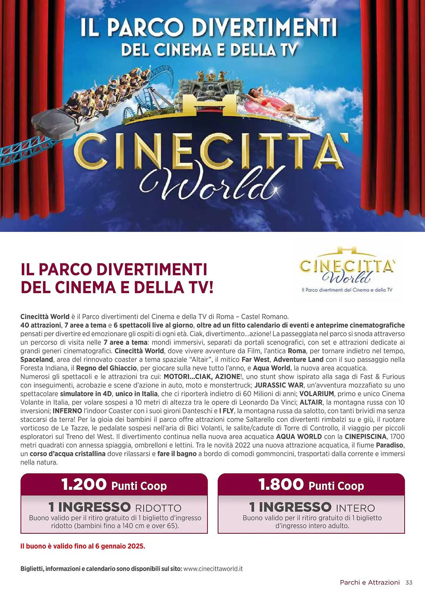 Volantino Unicoop da 5 marzo a 30 settembre di 2024 - Pagina del volantino 33