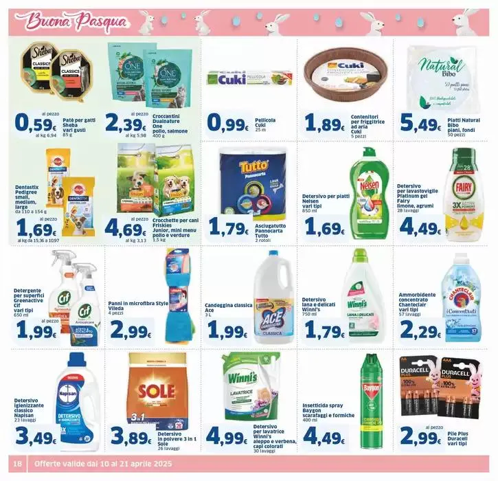 Buona Pasqua, Sigma da 10 aprile a 21 aprile di 2025 - Pagina del volantino 18