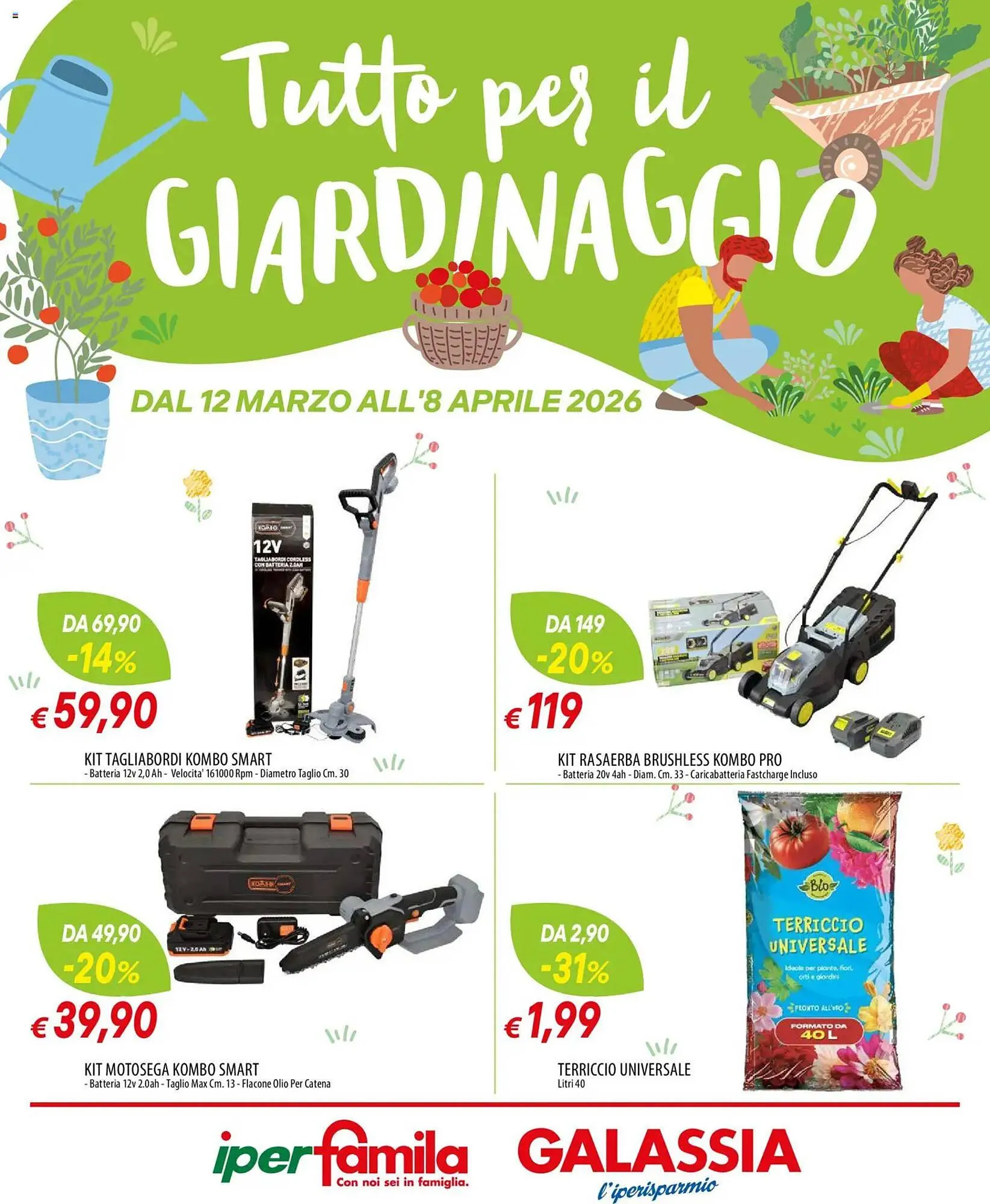 Volantino Galassia da 12 marzo a 8 aprile di 2026 - Pagina del volantino 1