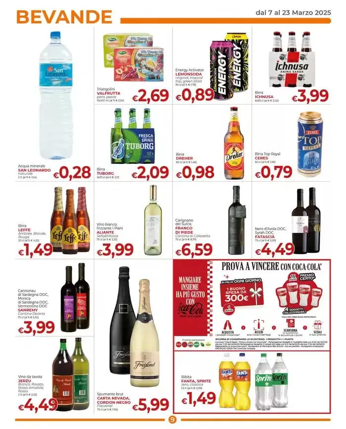 Sottocosto da 7 marzo a 16 marzo di 2025 - Pagina del volantino 9