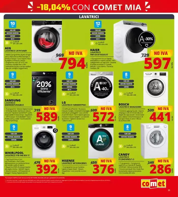 No IVA sul meglio della tecnologia! da 8 maggio a 21 maggio di 2025 - Pagina del volantino 35