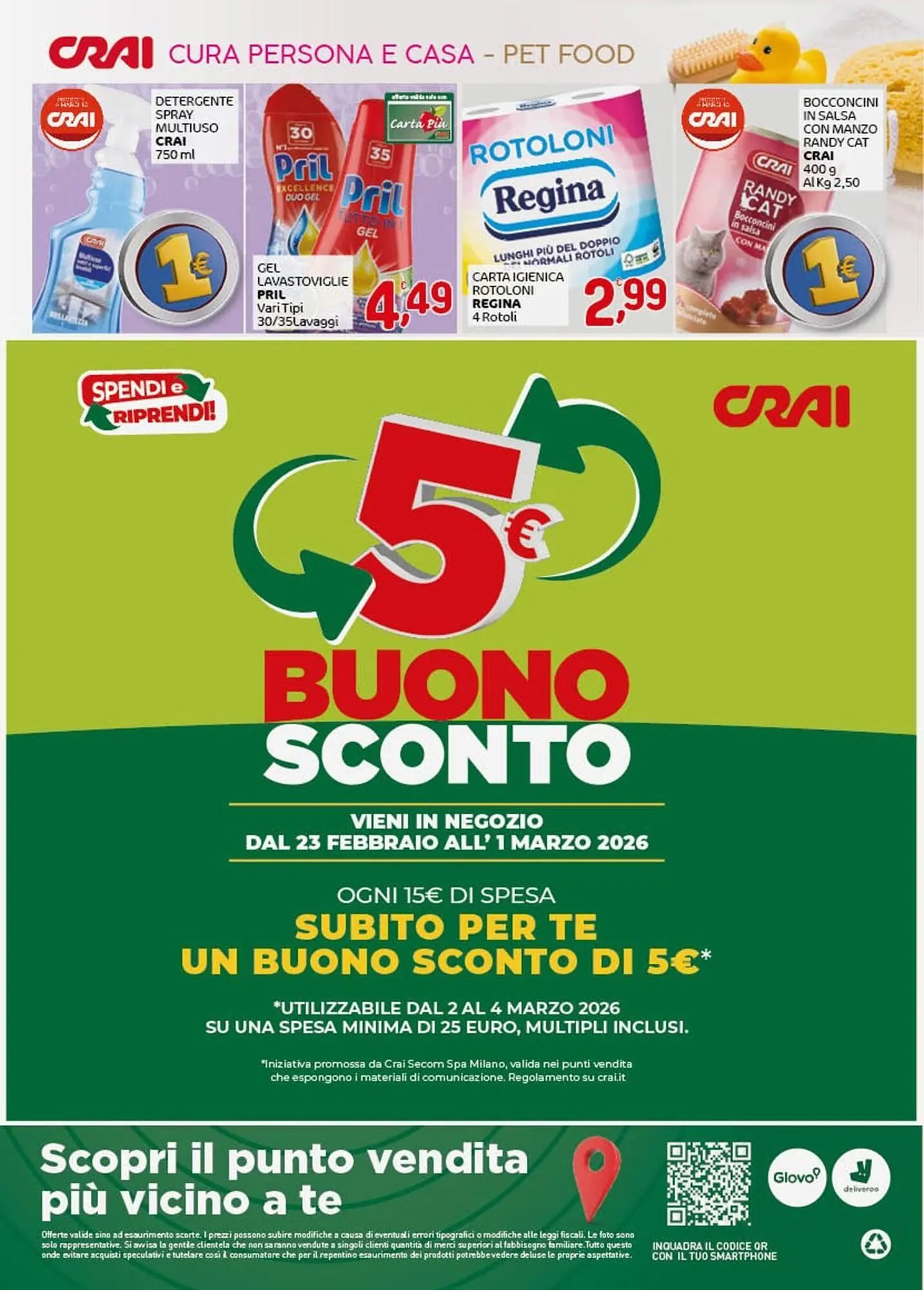 Volantino Crai da 19 febbraio a 1 marzo di 2026 - Pagina del volantino 8