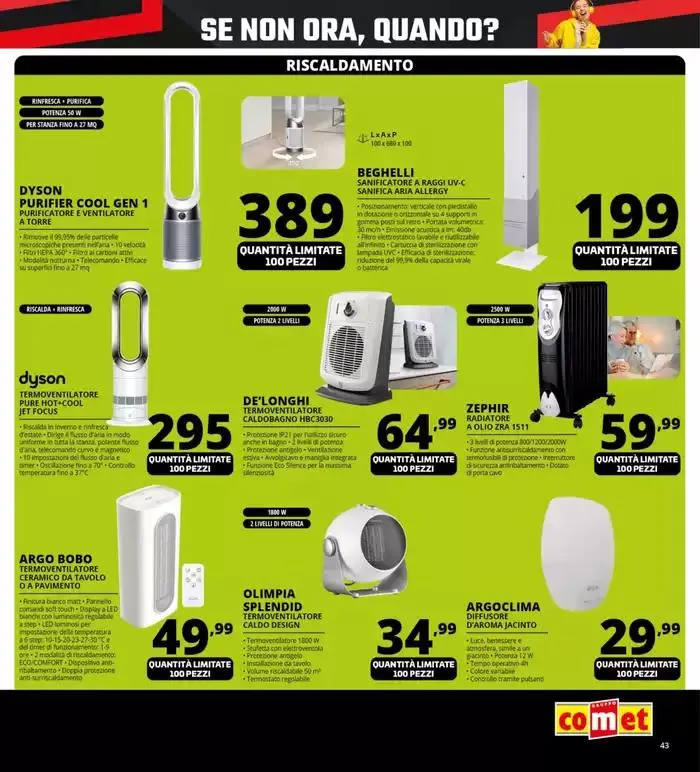 Black Friday Gran Finale da Comet! da 27 novembre a 2 dicembre di 2024 - Pagina del volantino 43