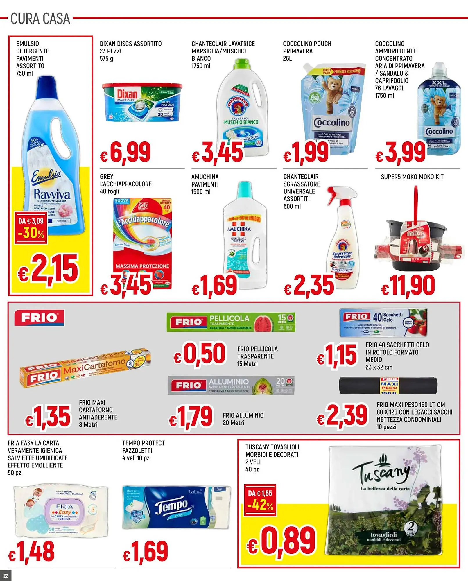 Volantino Famila da 16 novembre a 29 novembre di 2023 - Pagina del volantino 22