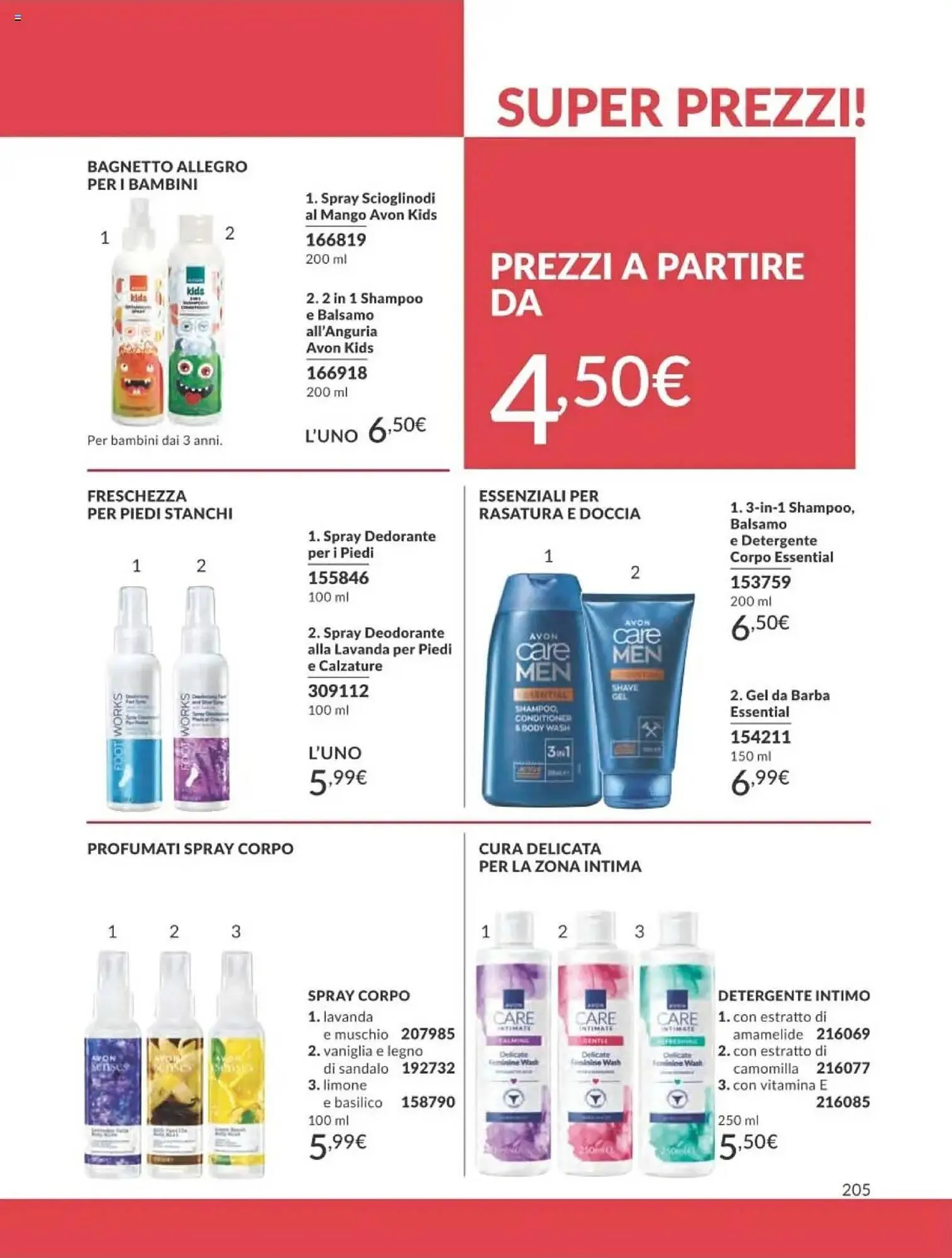 Volantino Avon da 1 aprile a 30 aprile di 2025 - Pagina del volantino 205