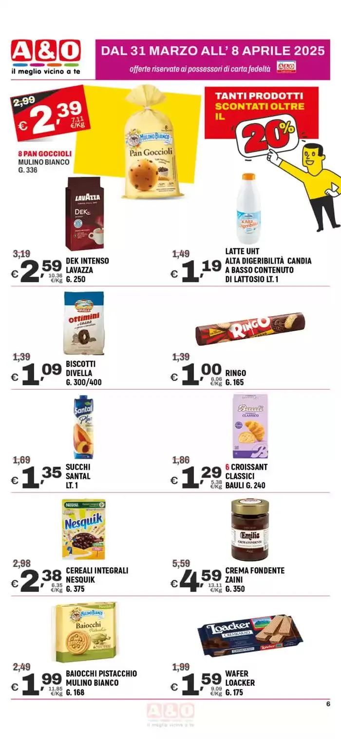 Aspettando la Pasqua da 31 marzo a 8 aprile di 2025 - Pagina del volantino 6