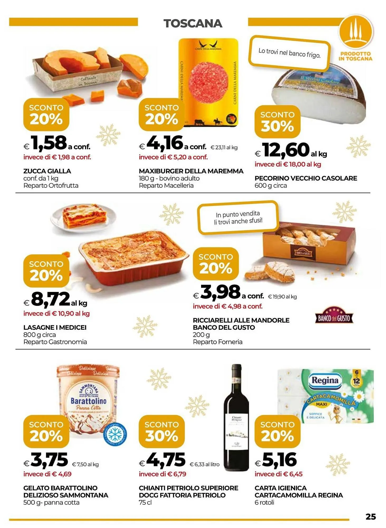 Volantino Unicoop da 4 dicembre a 15 dicembre di 2025 - Pagina del volantino 25