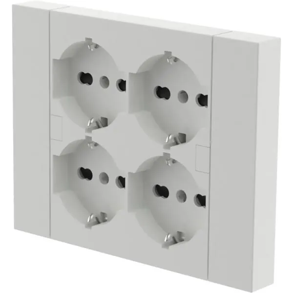 Multipresa da incasso Quadra