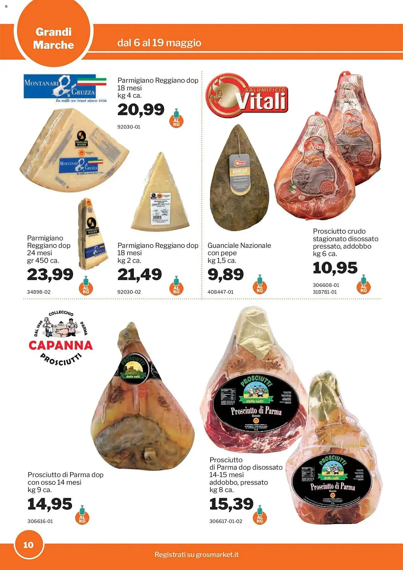 Volantino GrosMarket da 6 maggio a 19 maggio di 2026 - Pagina del volantino 10