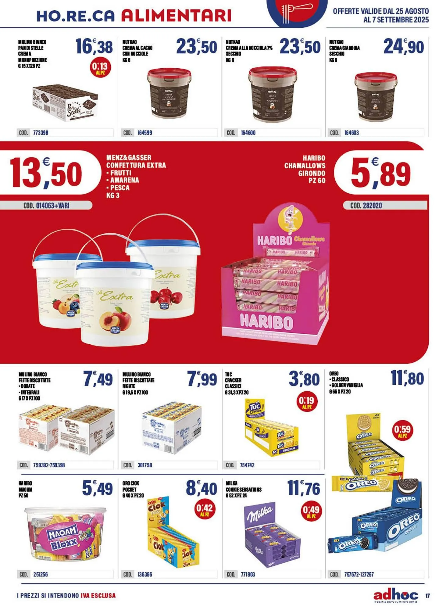 Volantino Adhoc da 25 agosto a 7 settembre di 2025 - Pagina del volantino 17