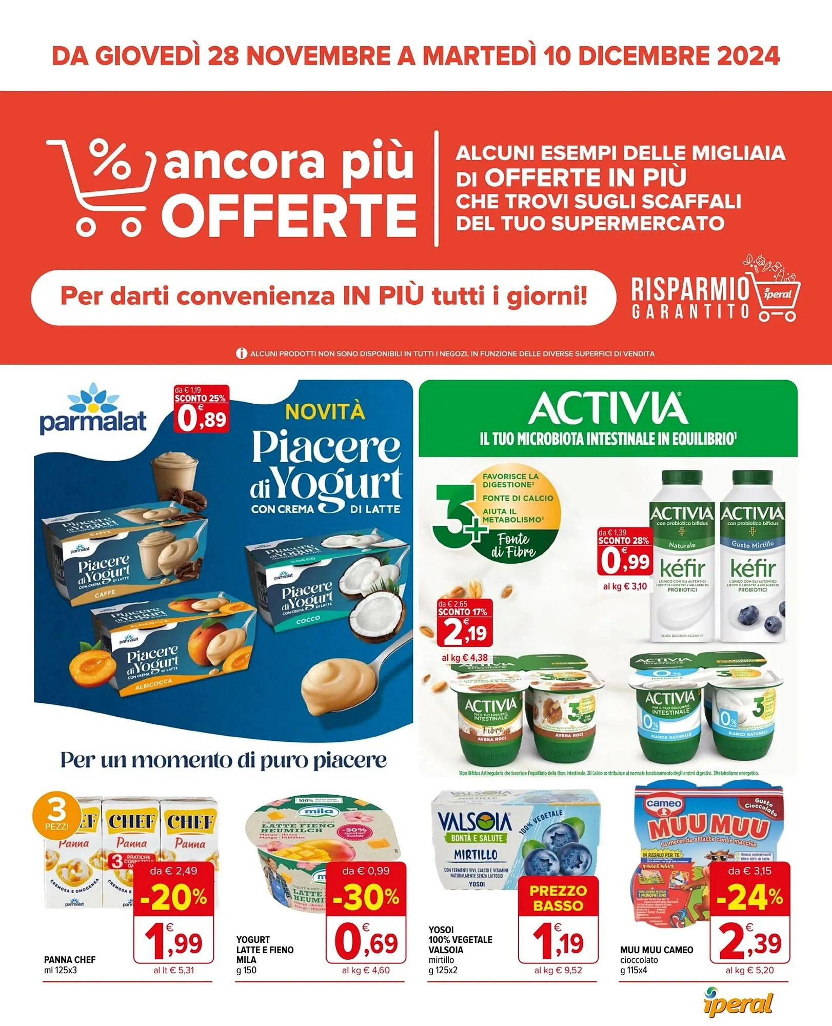 Volantino Iperal da 28 novembre a 10 dicembre di 2024 - Pagina del volantino 1