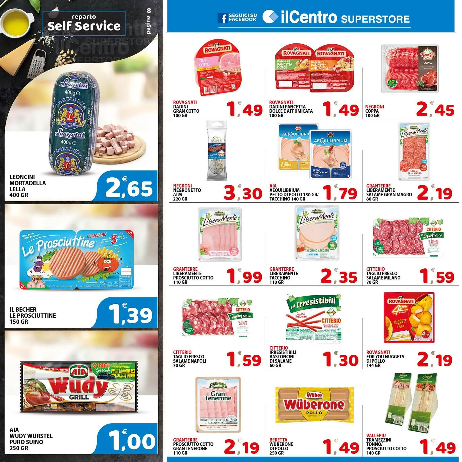 Volantino Il Centro Superstore da 19 marzo a 2 aprile di 2025 - Pagina del volantino 8