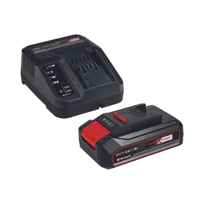 Kit batteria e caricabatteria PXC 18V 2,5Ah Einhell
