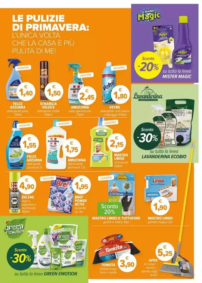 Se son guanti puliranno! da 13 marzo a 9 aprile di 2025 - Pagina del volantino 13