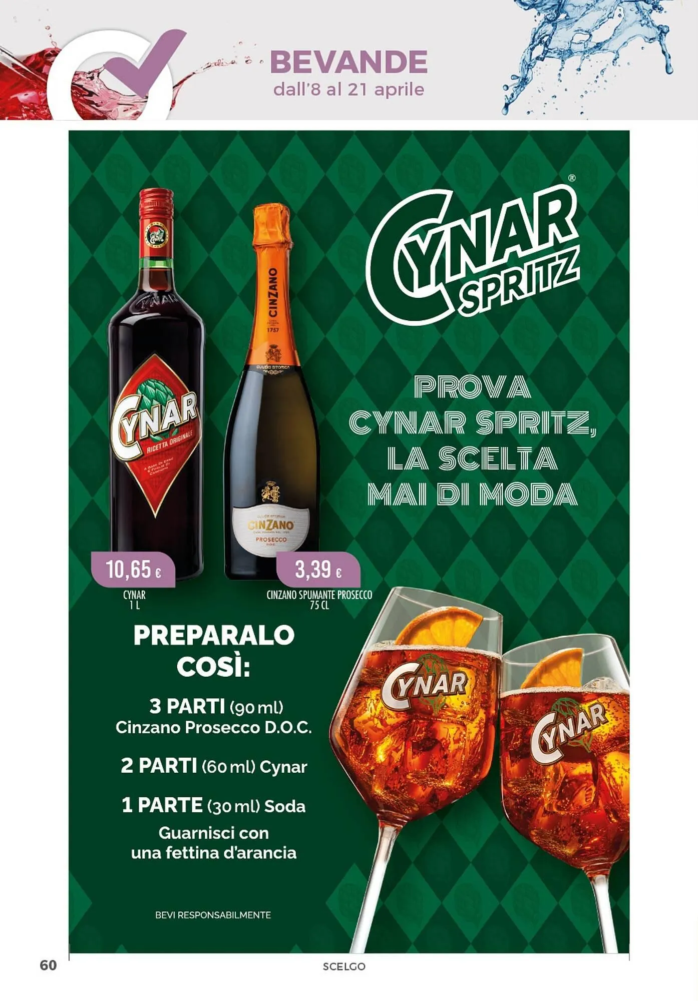 Volantino Scelgo da 8 aprile a 21 aprile di 2024 - Pagina del volantino 60