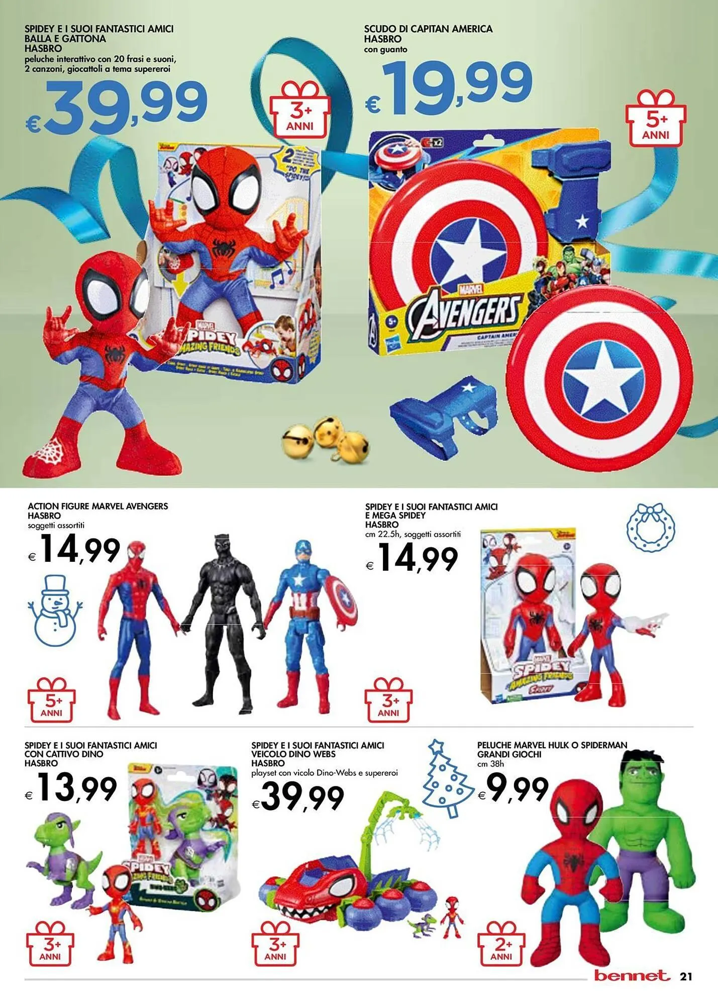 Volantino Bennet da 7 novembre a 24 dicembre di 2024 - Pagina del volantino 21