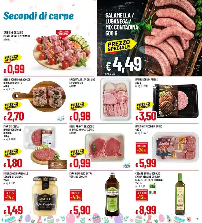 Buona Pasqua da 10 aprile a 23 aprile di 2025 - Pagina del volantino 13