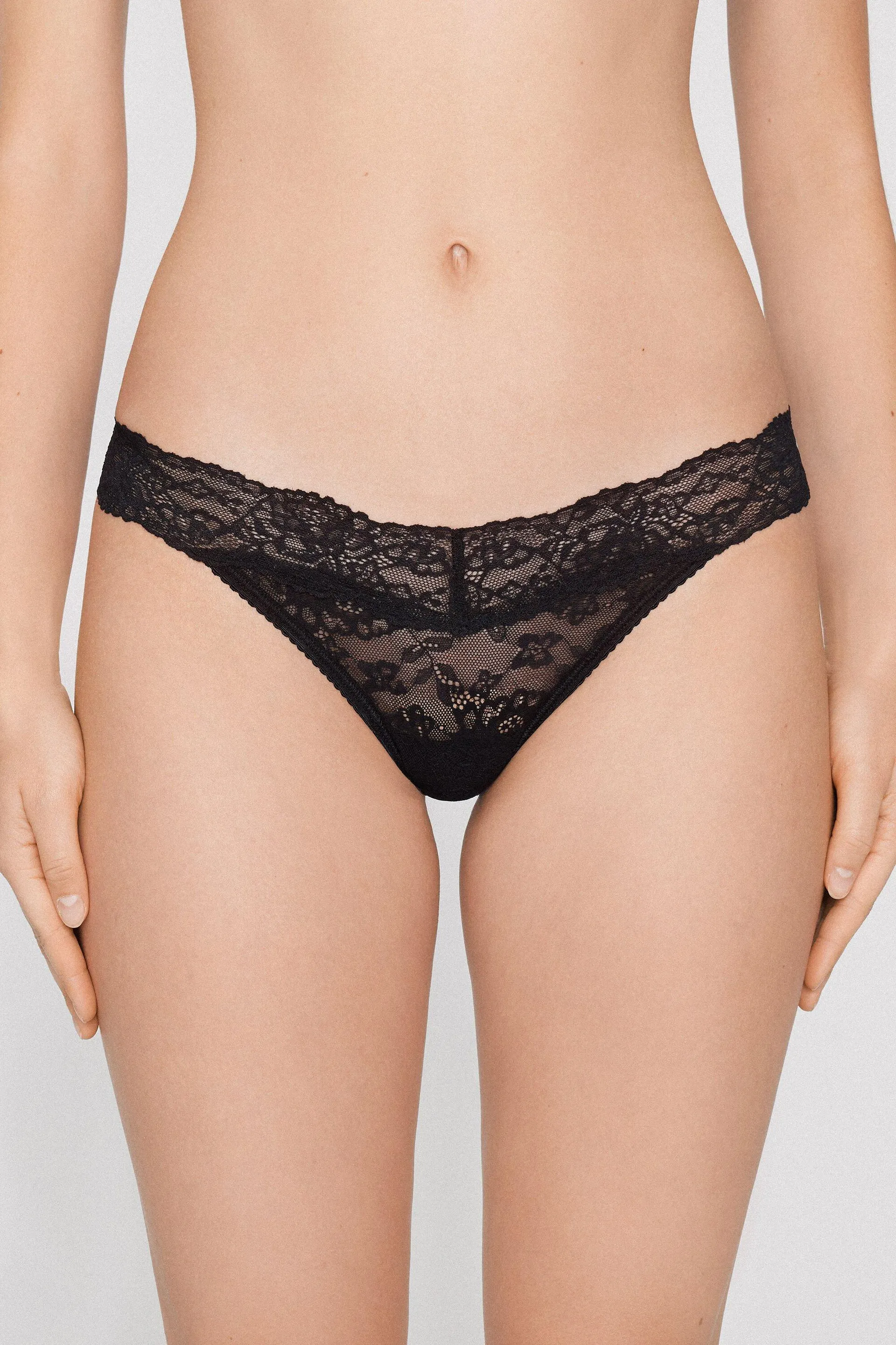 Perizoma Sgambato in Pizzo Riciclato