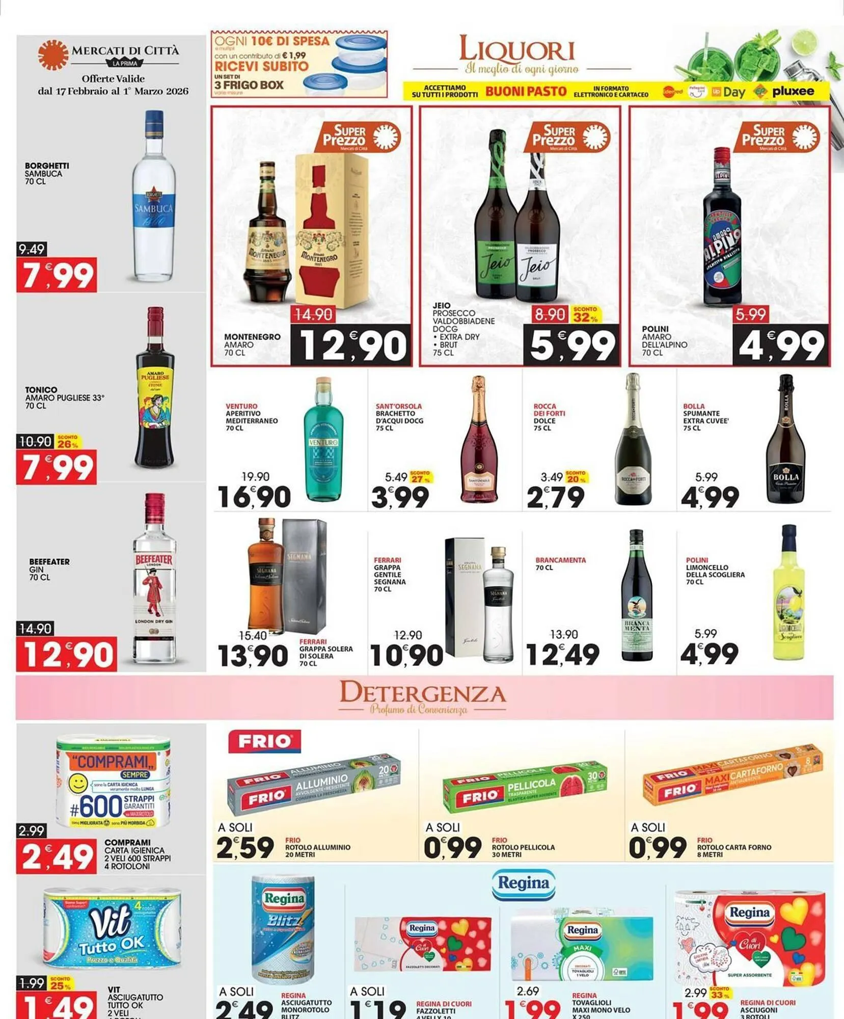 Volantino Mercati di Città La Prima da 17 febbraio a 1 marzo di 2026 - Pagina del volantino 22