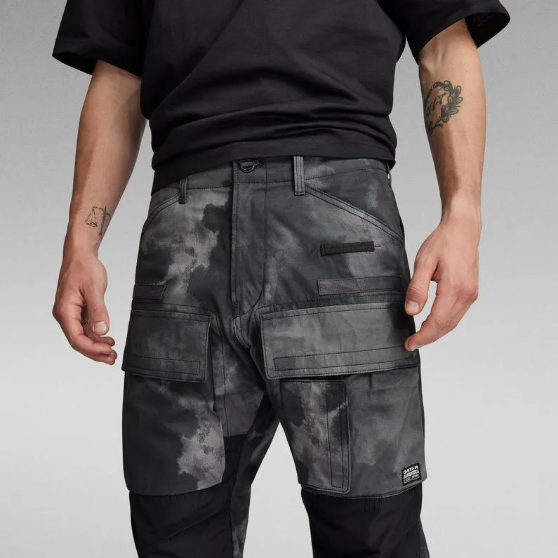 3D Regular Tapered Cargo Pants