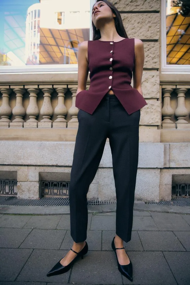 PANTALONI ALLA CAVIGLIA MORBIDI