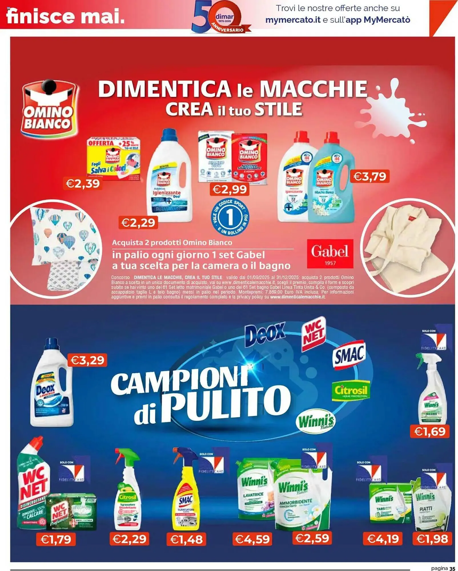 Volantino Mercatò da 2 ottobre a 12 ottobre di 2025 - Pagina del volantino 35
