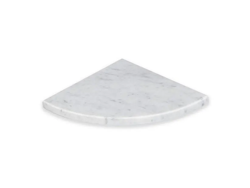 Mensola Ghost in Marmo Bianco Carrara Lucido